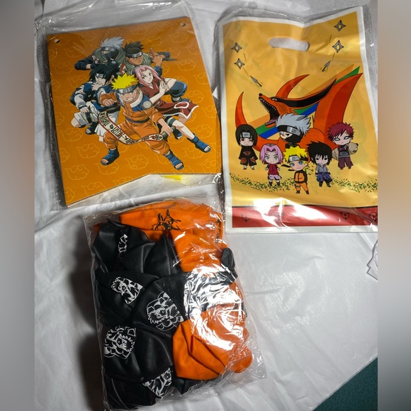 Anime birthday party set - Picture 3 of 4